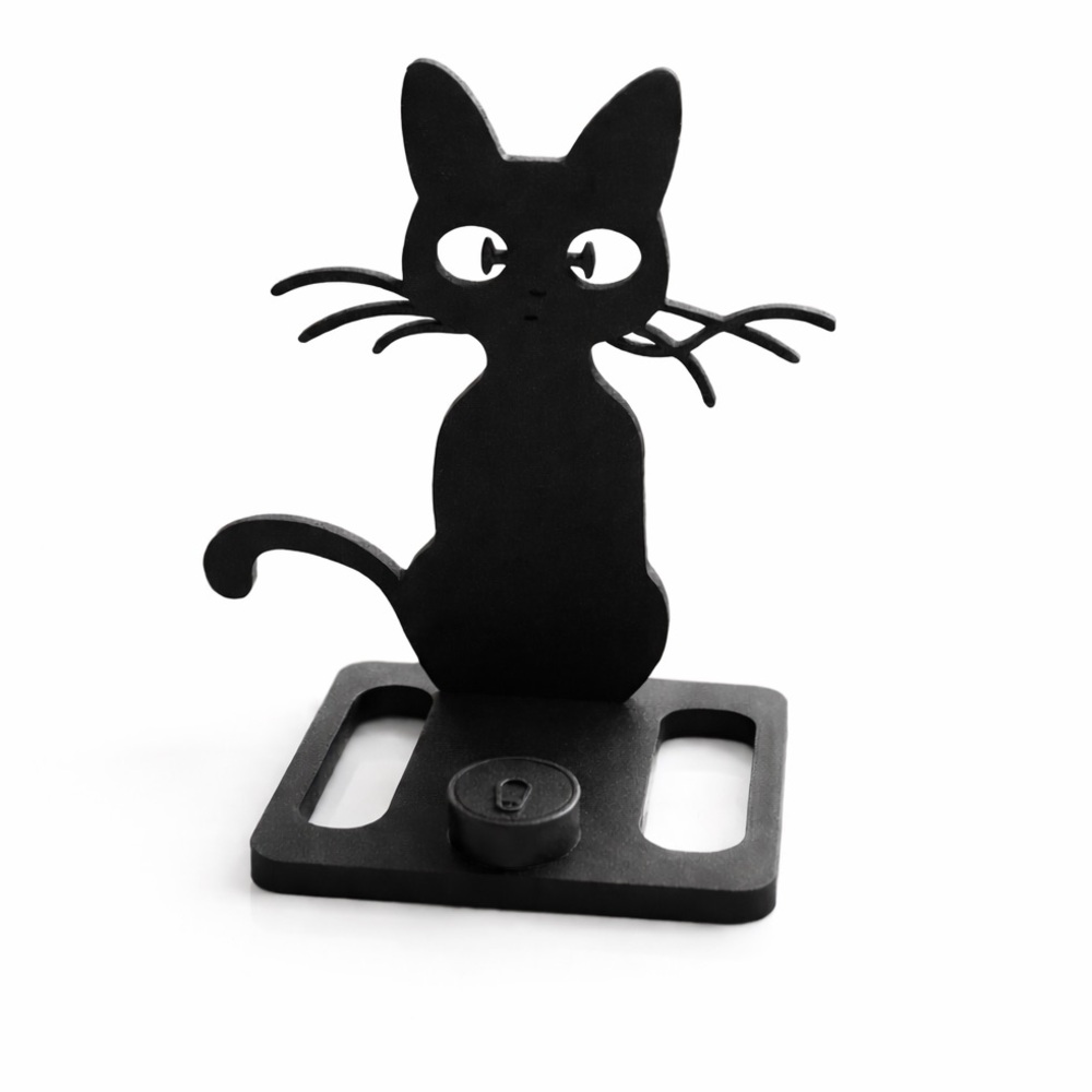 Black Cat Phone Holder - Picture 4 of 4